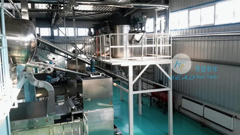 陝西寶義の製薬企業における製薬用スターレス用真空空気搬送プロジェクト事例