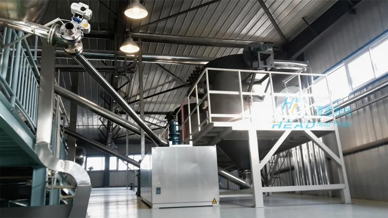 浙江台州市の製薬企業における製薬パウリングの密相空気輸送プロジェクトのケーススタディ