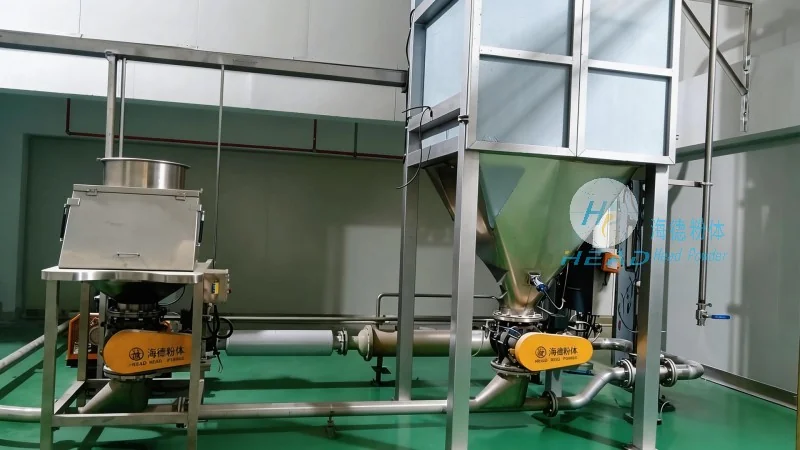 江蘇省連雲港港の大量穀物用ハイブリッド空気輸送プロジェクトのケーススタディ