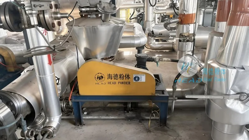 湖南省湘潭市の新素材企業におけるガラスビーズの密相空気搬送のケーススタディ