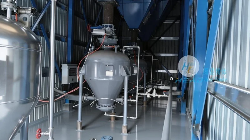 湖南省株洲の炭化物製造企業におけるコバルト粉の負圧空気搬送プロジェクトのケーススタディ