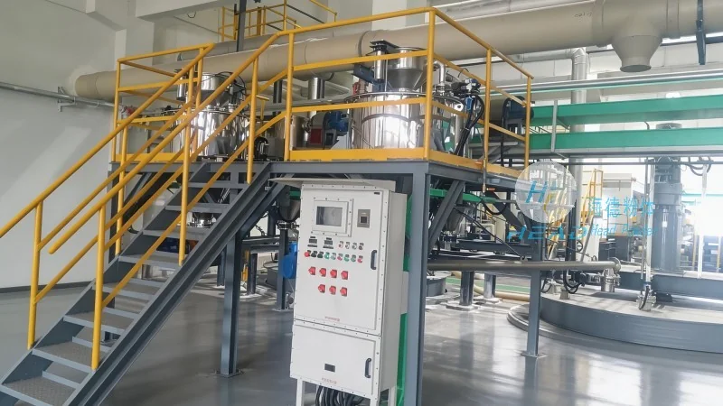 黒龍江大慶の石油化学企業におけるポリプロピレンペレットの密相空気輸送プロジェクト事例
